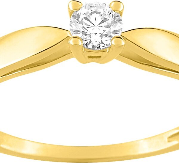 Bague diamant en or 375‰
