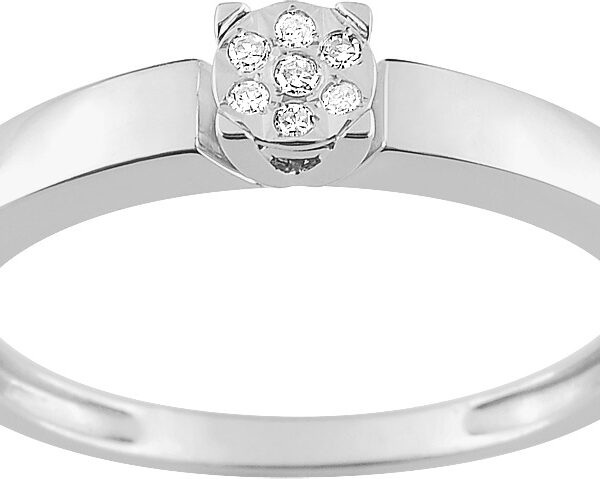 Bague diamant en or 375‰