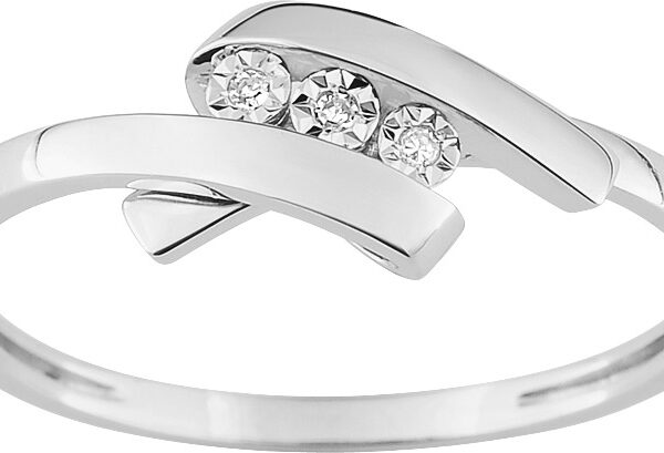 Bague diamant en or 375‰