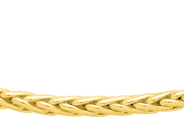 Collier Palmier Chute plaqué or