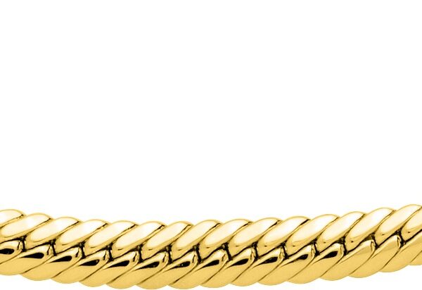 Collier Chaine Anglaise plaqué or