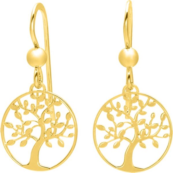 Boucles d'oreilles plaqué or