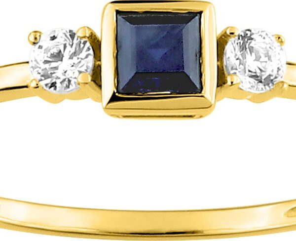 Bague saphir en or 375‰