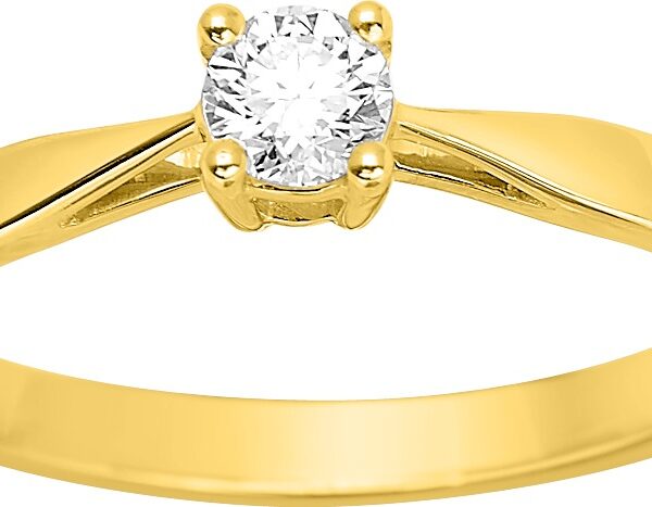Bague diamant en or 750‰