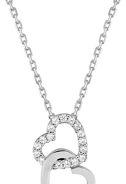 Collier coeur en argent 925‰