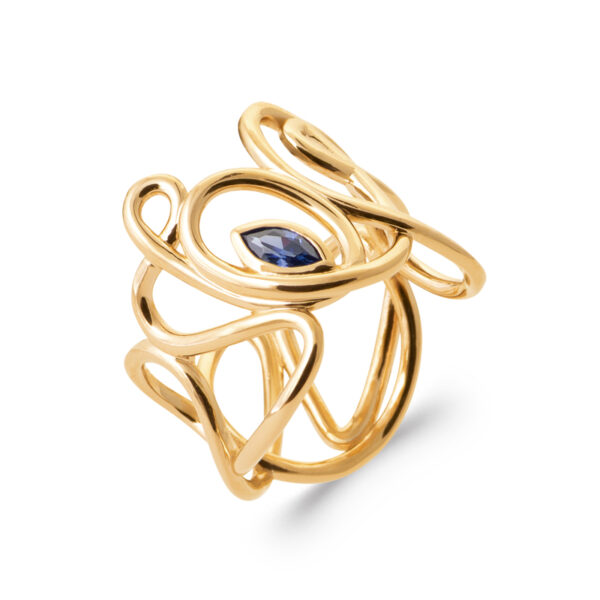 Bague plaqué or