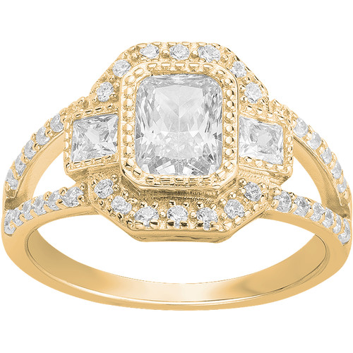 Bague plaqué or