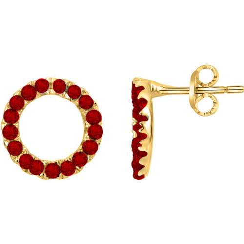 Boucles d'oreilles plaqué or
