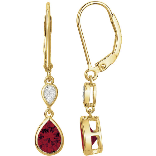 Boucles d'oreilles plaqué or