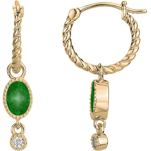 Boucles d'oreilles plaqué or