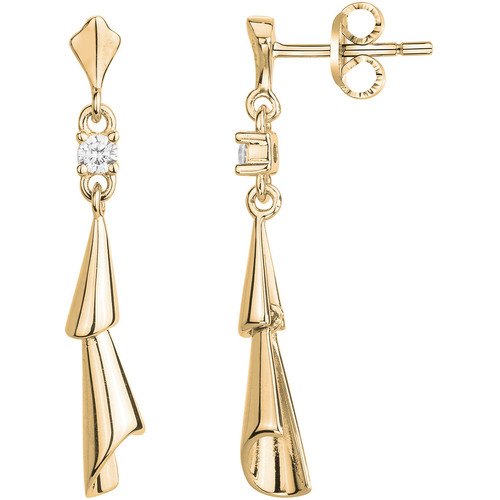 Boucles d'oreilles plaqué or
