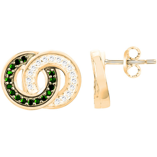 Boucles d'oreilles plaqué or