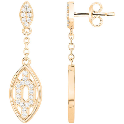Boucles d'oreilles plaqué or