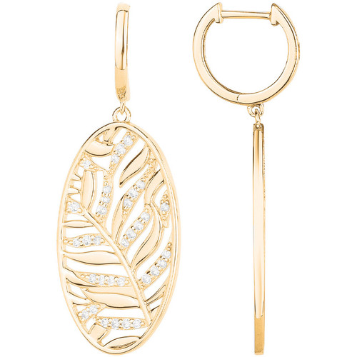 Boucles d'oreilles plaqué or