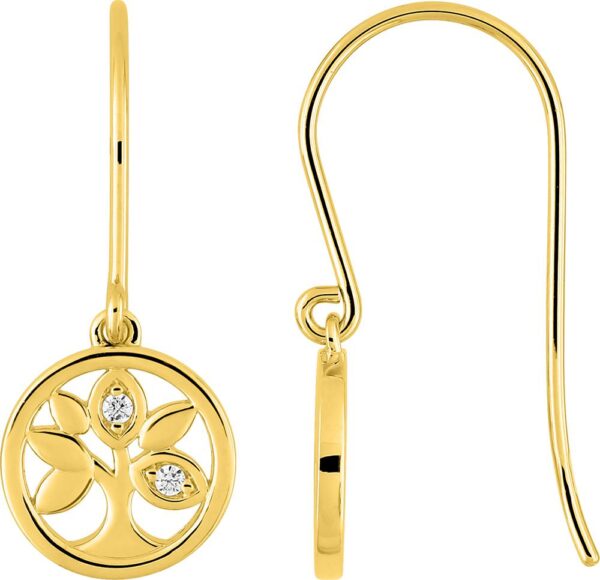 Boucles d'oreilles plaqué or