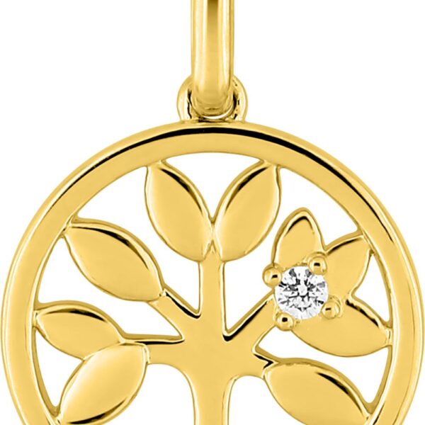 Pendentif plaqué or