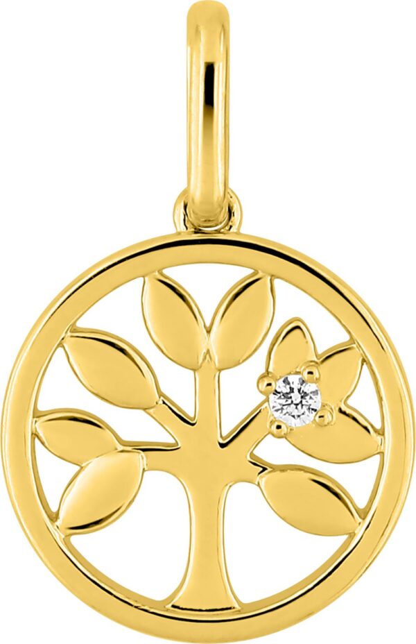 Pendentif plaqué or