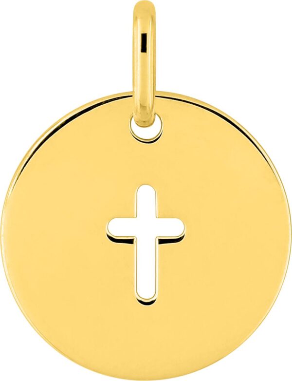 Pendentif plaqué or