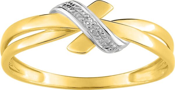 Bague diamant en or 750‰