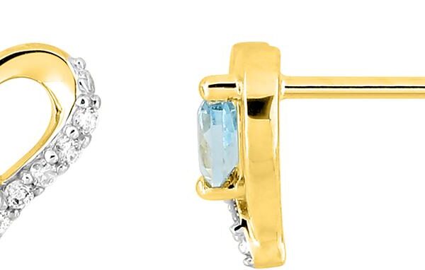 Boucles d'oreilles en or 375‰