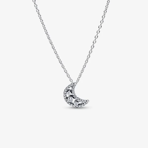 Collier à Pendentif Croissant de Lune