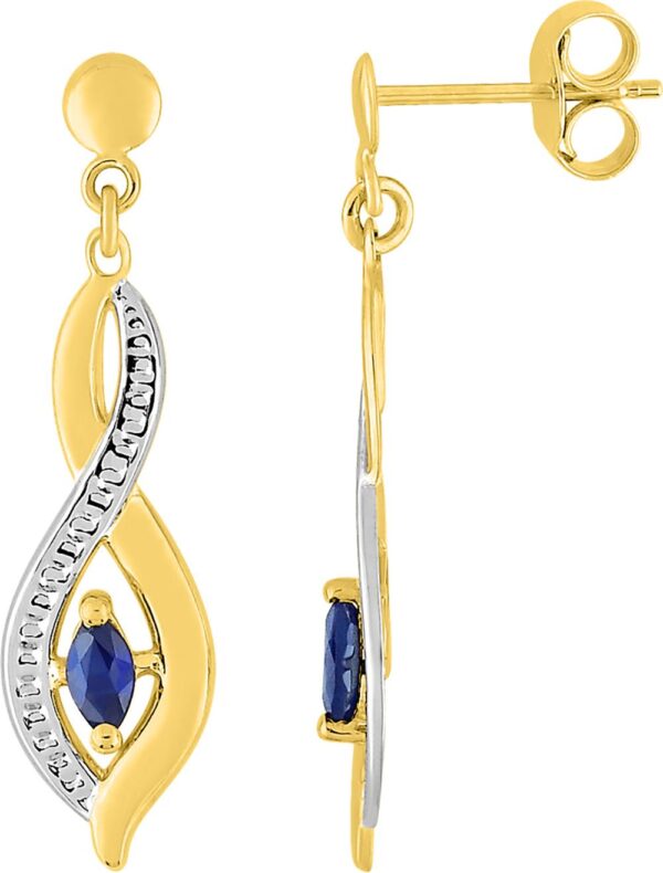 Boucles d'oreilles en or 375‰