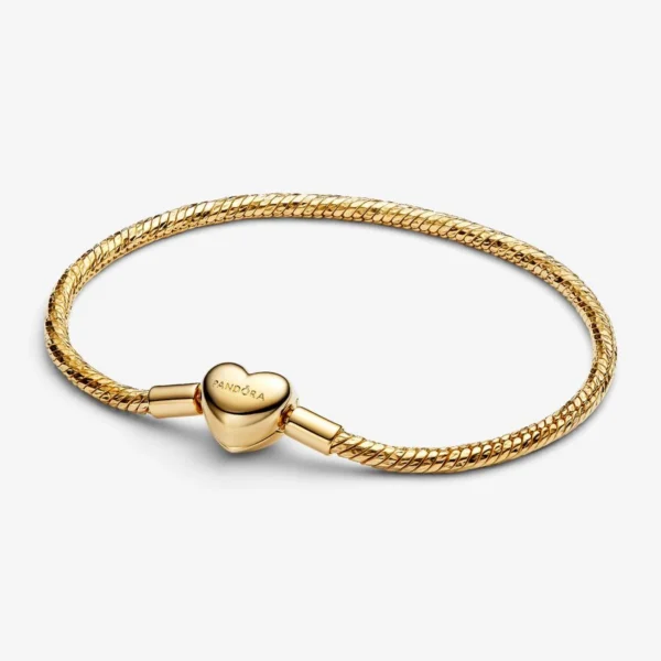 Bracelet Maille Serpent Facetté Fermoir