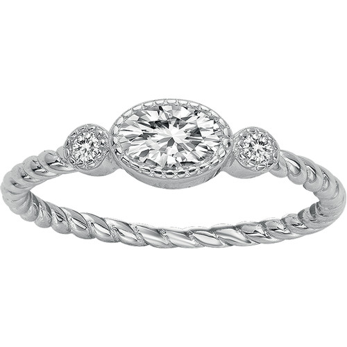 Bague coeur en argent 925‰