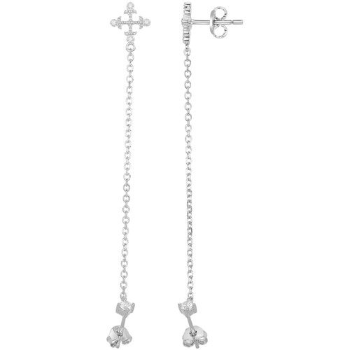 Boucles d'oreilles en argent 925‰
