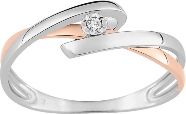 Bague diamant en or 750‰