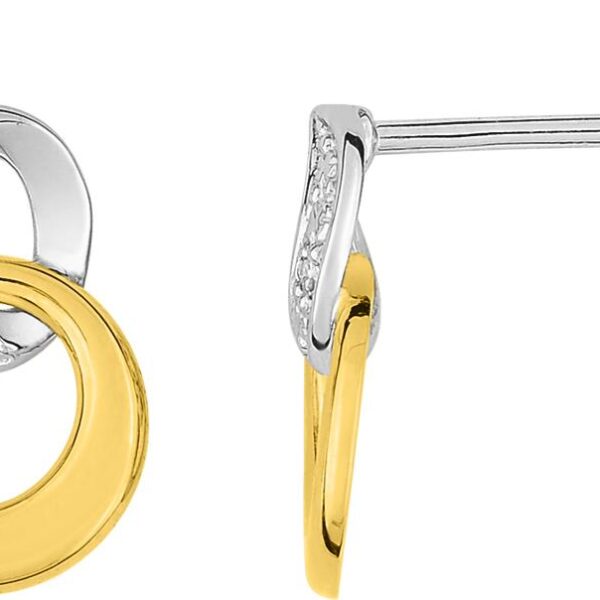 Boucles d'oreilles or 750‰