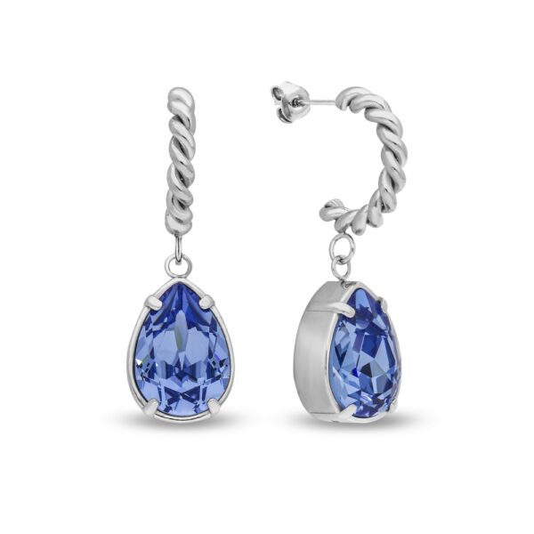 Boucles d'oreilles Spark Acier