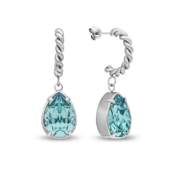 Boucles d'oreilles Spark Acier