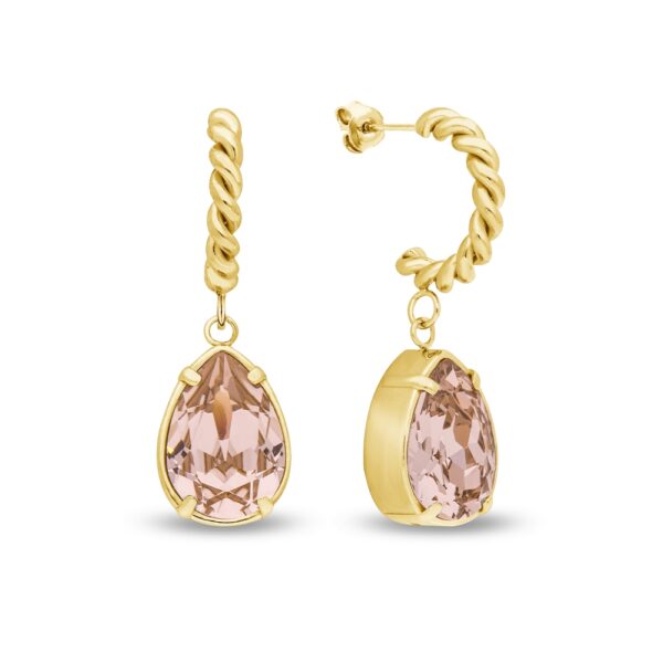 Boucles d'oreilles Spark Acier