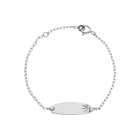 Gourmette bébé en or 375‰