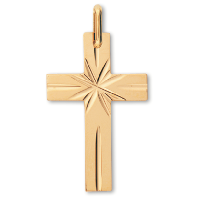 Médaille Croix en or 375‰