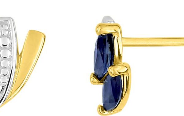 Boucles d'oreilles en or 375‰