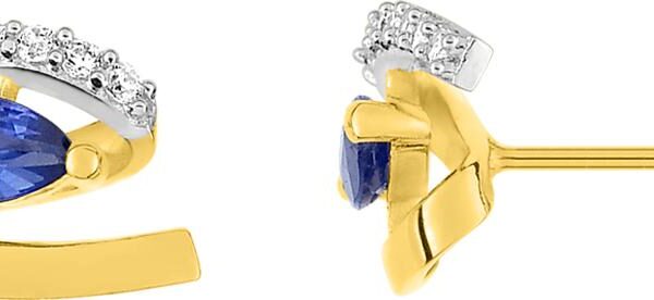 Boucles d'oreilles  en or 375‰